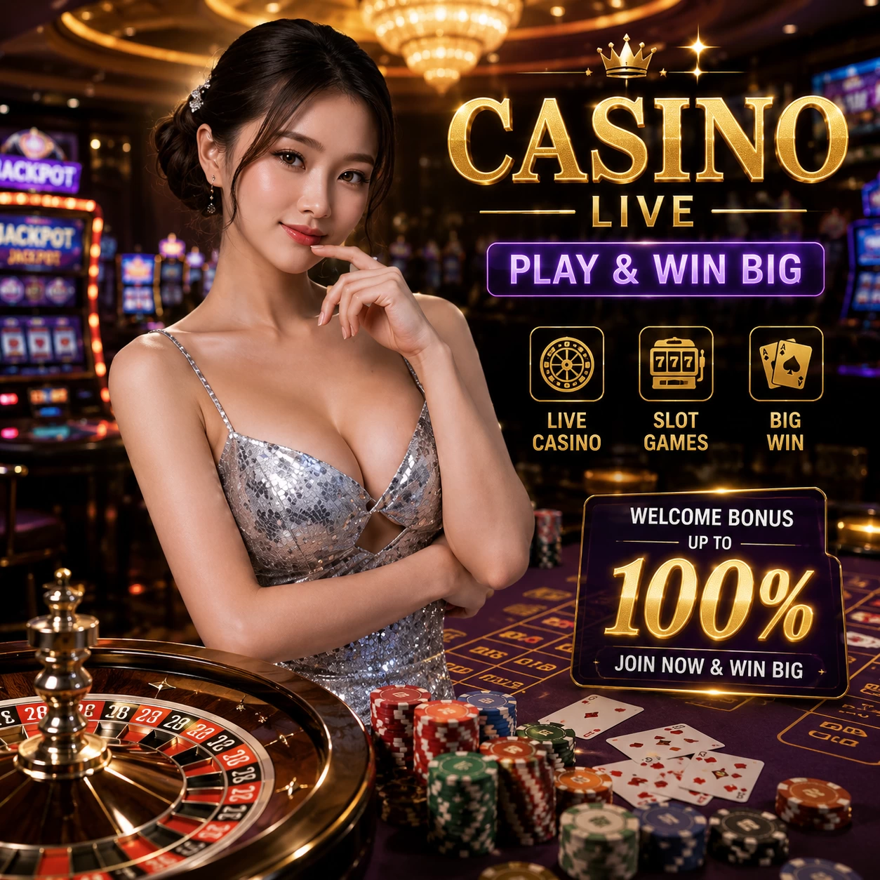 Aplicativo móvel bestslot para iOS e Android